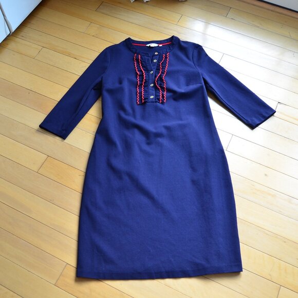 BODEN Florence Ponte Shift Dress US 12L - Picture 2 of 8